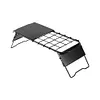 Mini Camping Table Adjustable Height Retractable Grid Table Folding Table(Table)