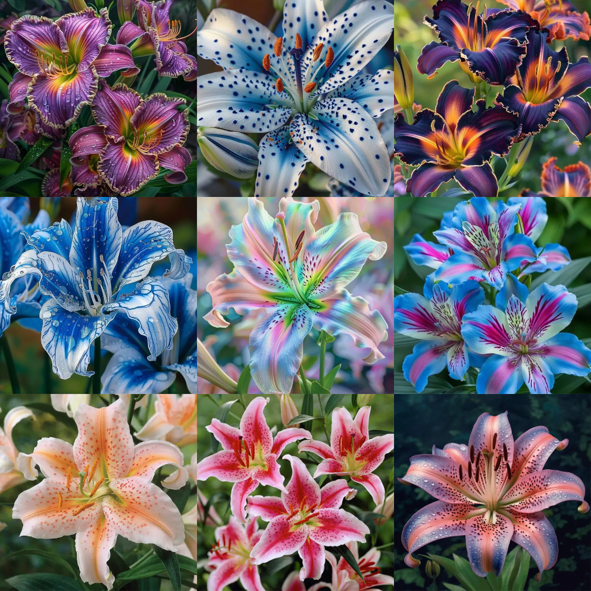 🌸 Rare Color Lily Seeds &ndash; Blooms of Elegance and Grace 🌸