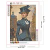 Diamond Painting -DIY Round Drill Girl