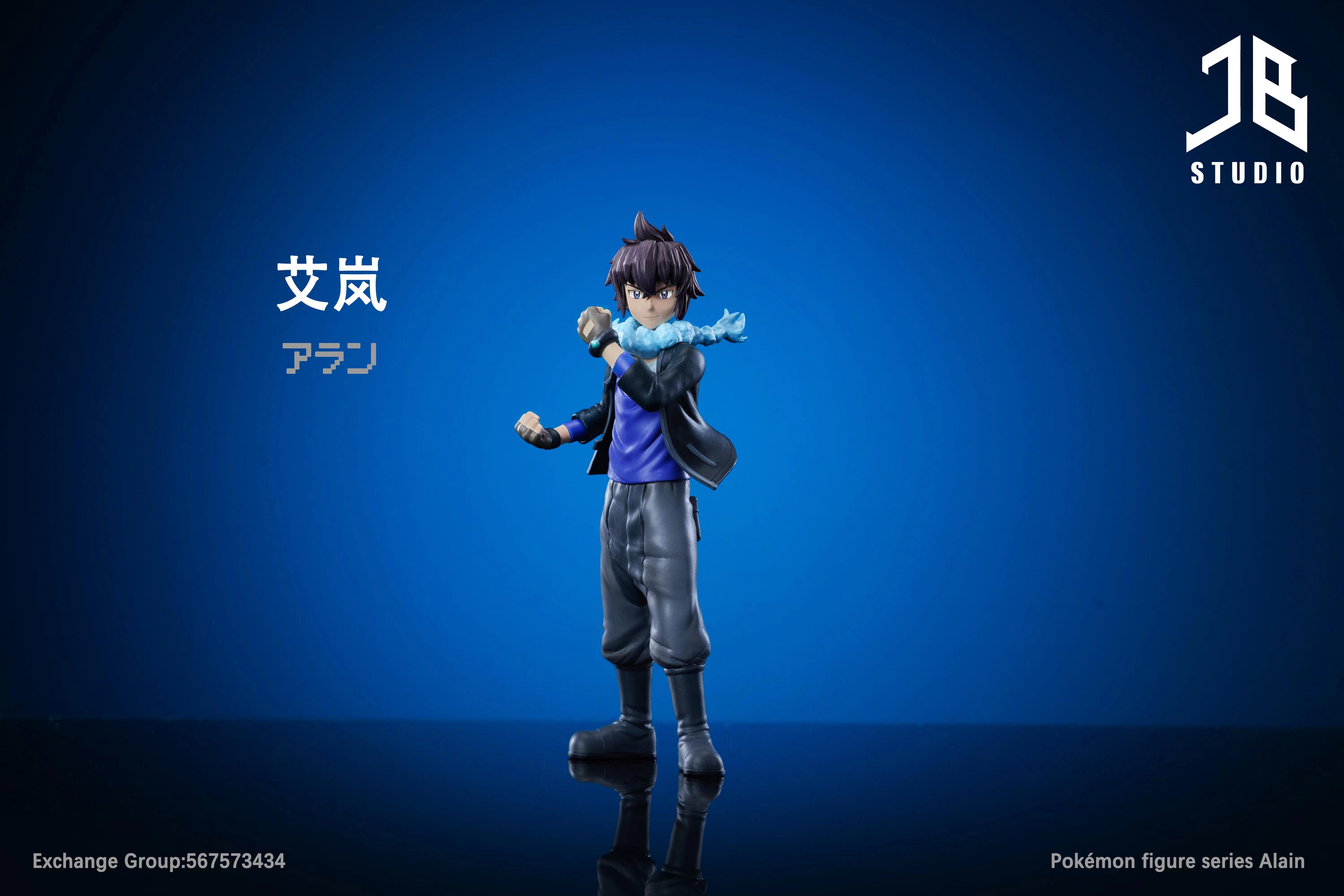 PRE-ORDER JB Studio - Pokemon Kalos Region Champion Alain 1/20 Statue(GK)-