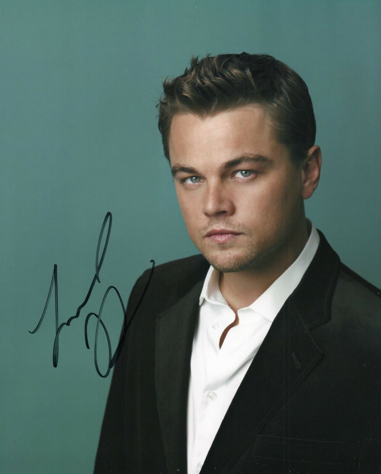 Autographed Leonardo DiCaprio signed 8 x 10 Photo Poster painting Really Nice