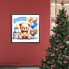 Diamond Painting-DIY Full Round Drill Birthday Bear