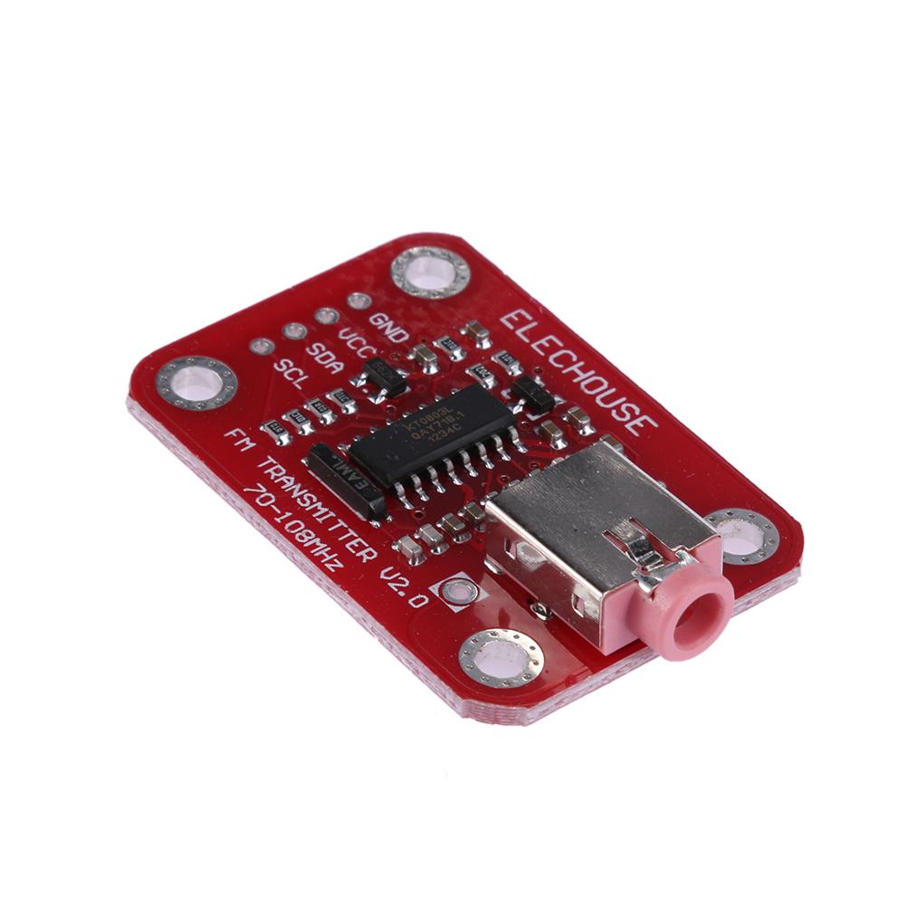 

FM Transmitter Module Digital FM Radio Module Microphone Audio Board Kit, 501 Original