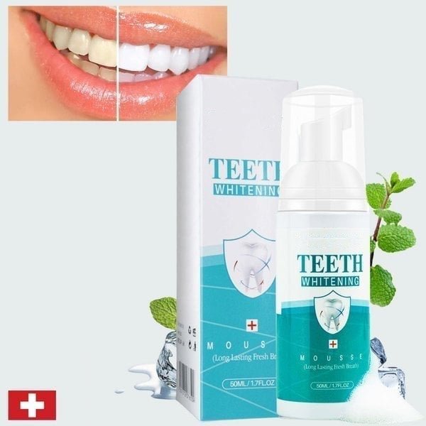 🔥Christmas Sale 49% OFF👨‍⚕TEETH WHITENING MOUSSE🔥