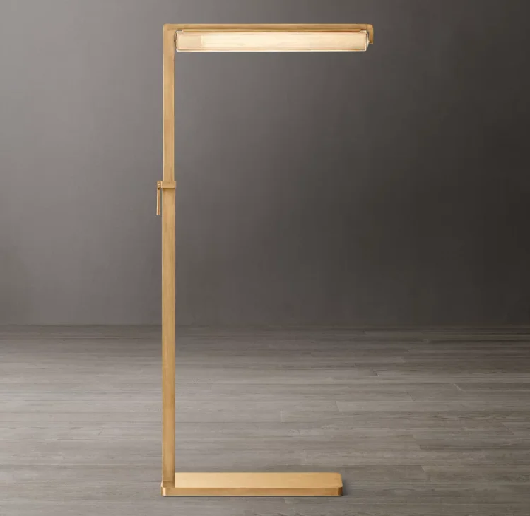 Aerie Crystal Task Floor Lamp Vjlight