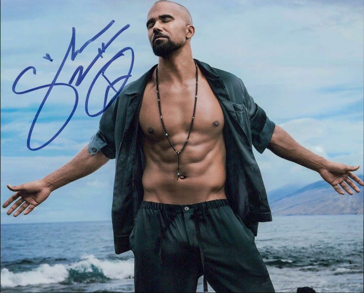 Shemar Moore signed in-person 8x10 Photo Poster painting