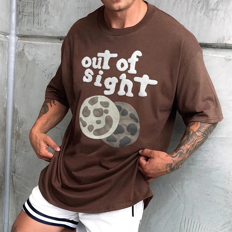 Puff Print Out Of Sight T Shirt