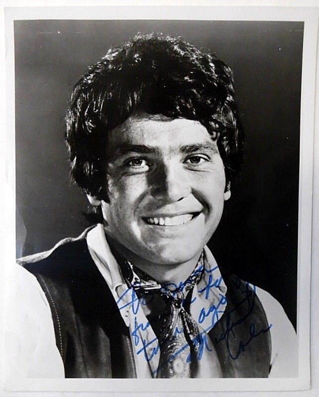 MICHAEL COLE Autographed 8x10 Photo Poster painting 70's Actor The MOD Squad LAST Child PC888