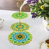 DIY Diamond Painting 3-Tier Mandala Cupcake Dessert Stand Serving Tray Decor Kit