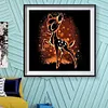 Bambi - Full Round Diamond Painting-(Silhouette style)