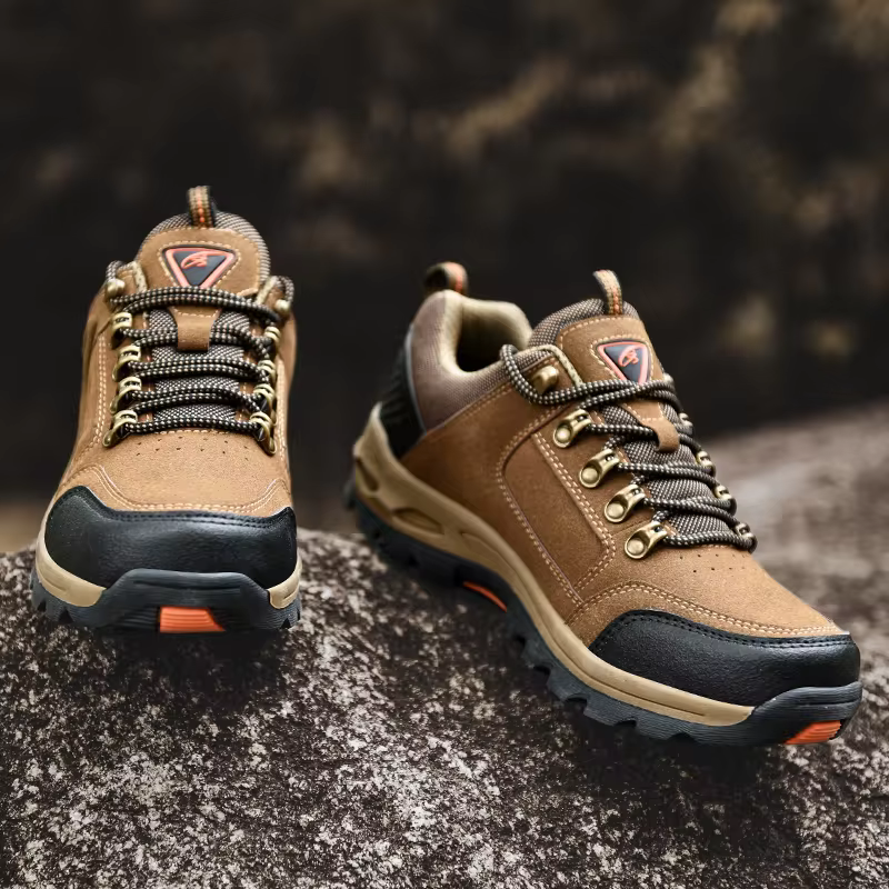 Men's Orthopedic Waterproof Anti-Slip Hiking Shoes  Lightweight Casual Mountain Walking Shoes