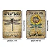 2PCS YPSY SOUL - Metal Tin Signs Set(8*12Inch/12*16Inch)