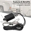 Trailer Brake Controller Metal Electric Controller Switch 4FT for Towing Trailer