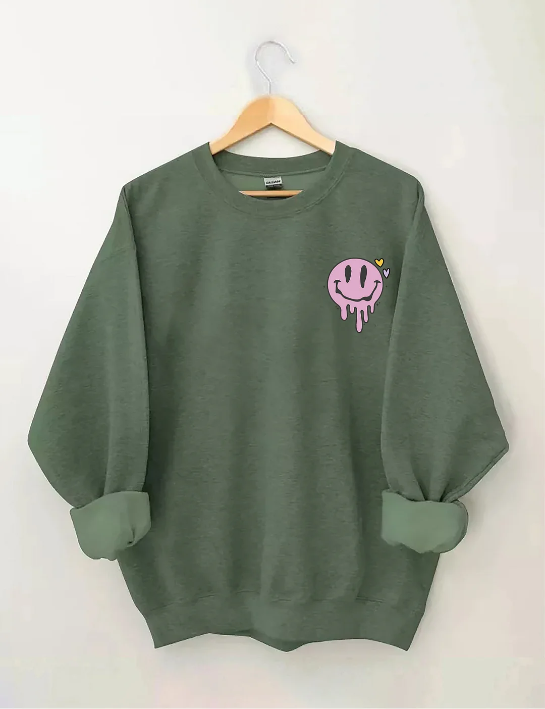 Fueled By İced Coffee And Anxiety Sweatshirt 