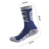 Outdoor Sports Socks With Thickened Towel Sole For Mountaineering Shock Absorption Hiking And Running Mid-tube Socks by Inlyline