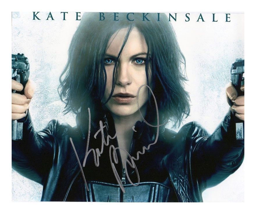 KATE BECKINSALE AUTOGRAPHED SIGNED A4 PP POSTER Photo Poster painting PRINT 12