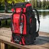 80L Climbing Backpack Large Capacity Unisex Trekking Backpack Travel Accessories