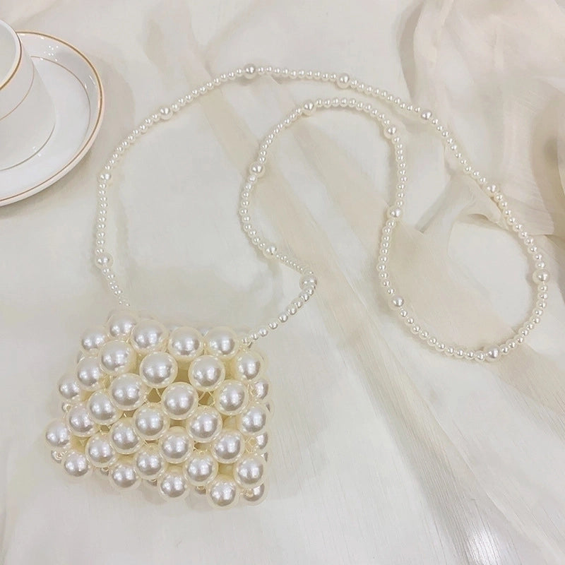 Women’s Mini Pvc Solid Color Vacation Square Open Shoulder Bag Handbag Crossbody Bag