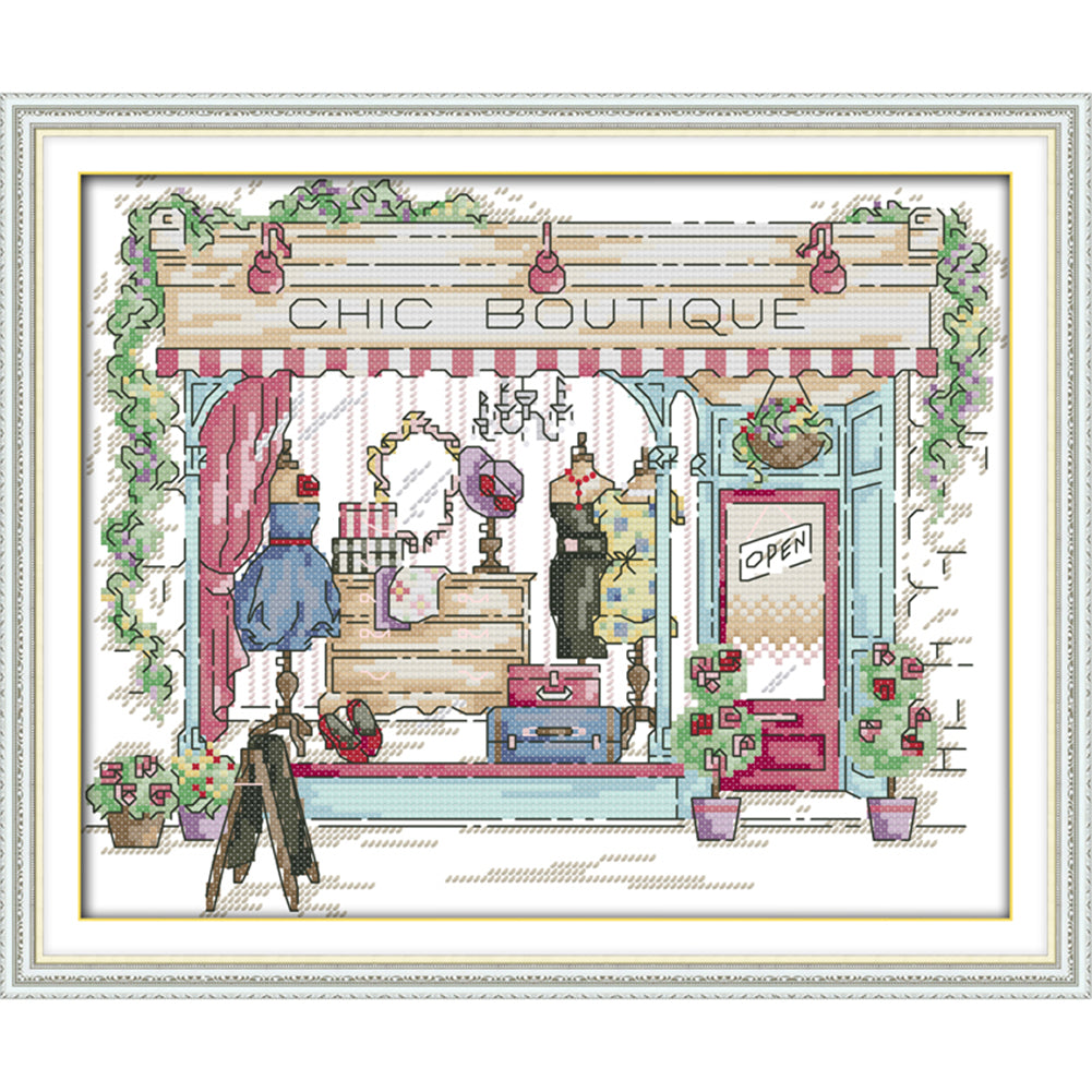 14CT Cross Stitch Embroiderys Joy Sunday gbfke