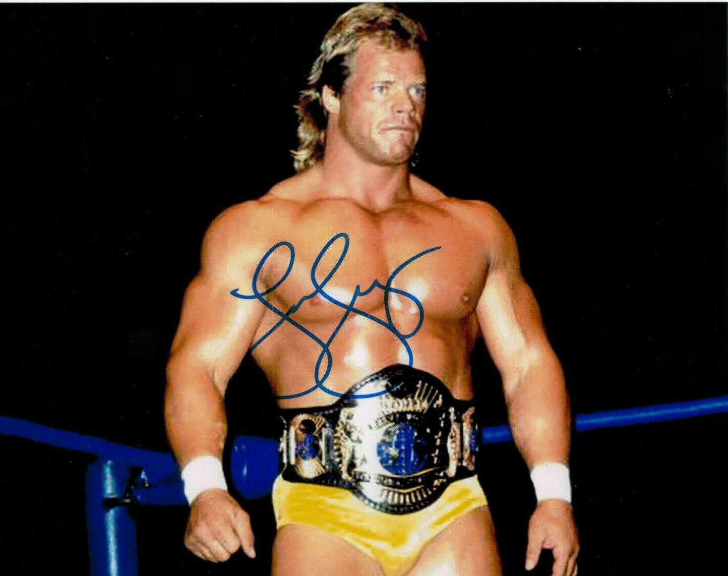 Lex Luger ( WWF WWE ) Autographed Signed 8x10 Photo Poster painting REPRINT