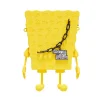SpongeBob SquarePants genuine authorized popular black and gold SpongeBob SquarePants full body mobile phone bag trendy single shoulder messenger bag