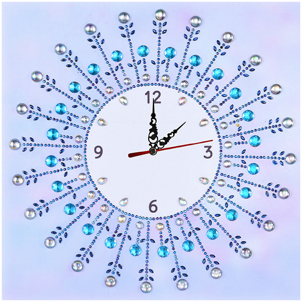 

Simple Flower - 5D DIY Craft Clock - 35*35CM, 501 Original