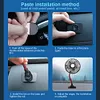 Auto Air Circulator 3 Gear Portable Ventilation Fan Rear Seat Fan for Auto Truck