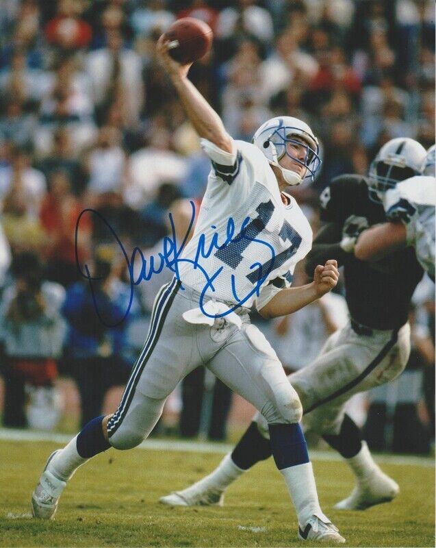 Dave Krieg Seattle Seahawks Autographed Signed 8x10 Photo Poster painting CFS Ring Of Honor