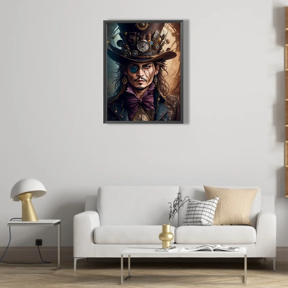 Partial AB Diamond Painting - Full Round Drill - Machinist(Canvas|45*60cm)