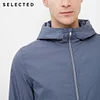 SELECTED Brand New fashion hooded long sleeves jacket men |418221509