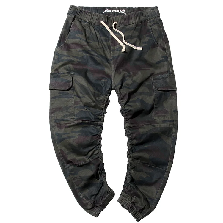 Casual Camouflage Cargo Loose Pants