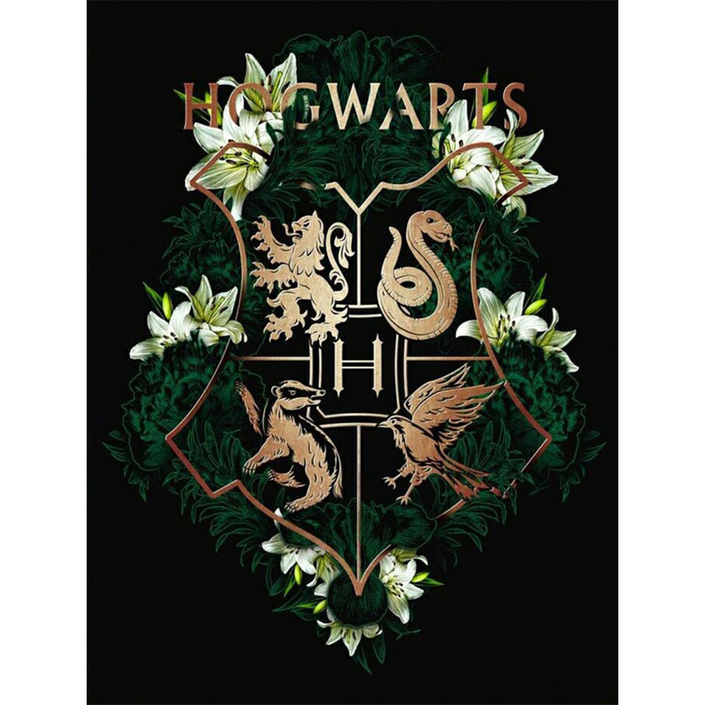 

Harry Potter Badge - Square Drill Diamond Painting - 30*40CM, 501 Original