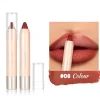 Nude Brown Lipliner Pen Waterproof Sexy Red Matte Contour Tint Lipstick Lasting Non-stick Cup Lipliner Pen Lips Makeup Cosmetic