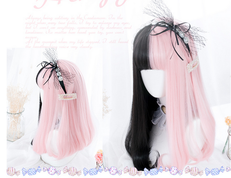 Lolita Black&Pink Wigs