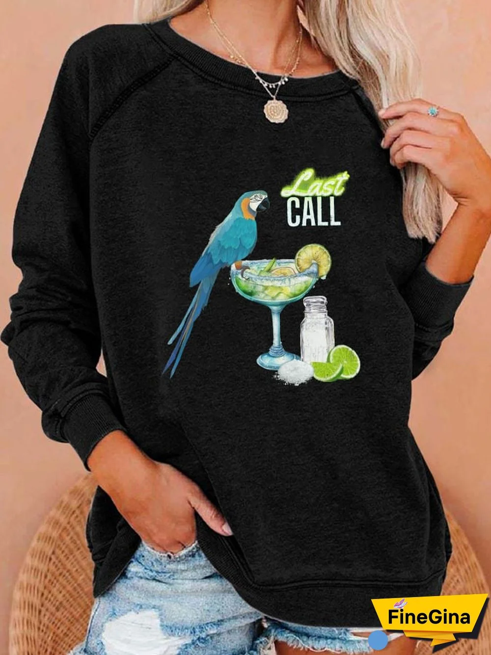 Women's Beach Lover Casual Sweatshirt