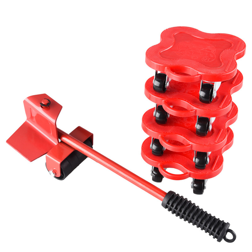 

5pcs Furniture Transport Roller Set Removal Lifting Mobile Slides Trolley, 501 Original