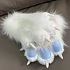 Cat Paw Fluffy Gloves With Squeaky Sound Furry Love Cosplay Prop Girls Gift Idea