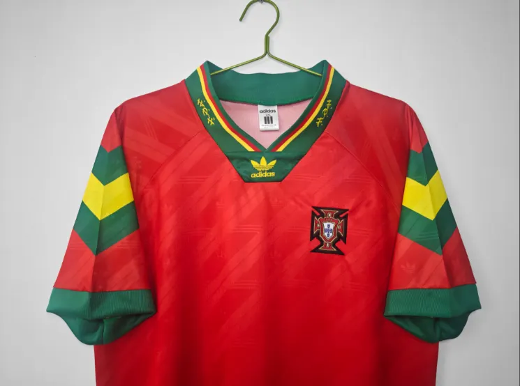 Retro Portugal 1992/1994 Home Football Shirt Thai Quality