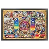 (Big Size)Disney Family - 18CT Stamped Cross Stitch - 80*55cm - Disney