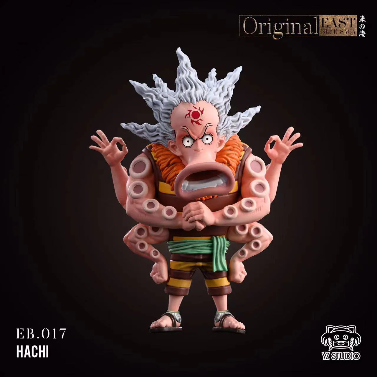 East Blue Saga Series 016 Arlong & 017 Hatchan & 018 Kuroobi