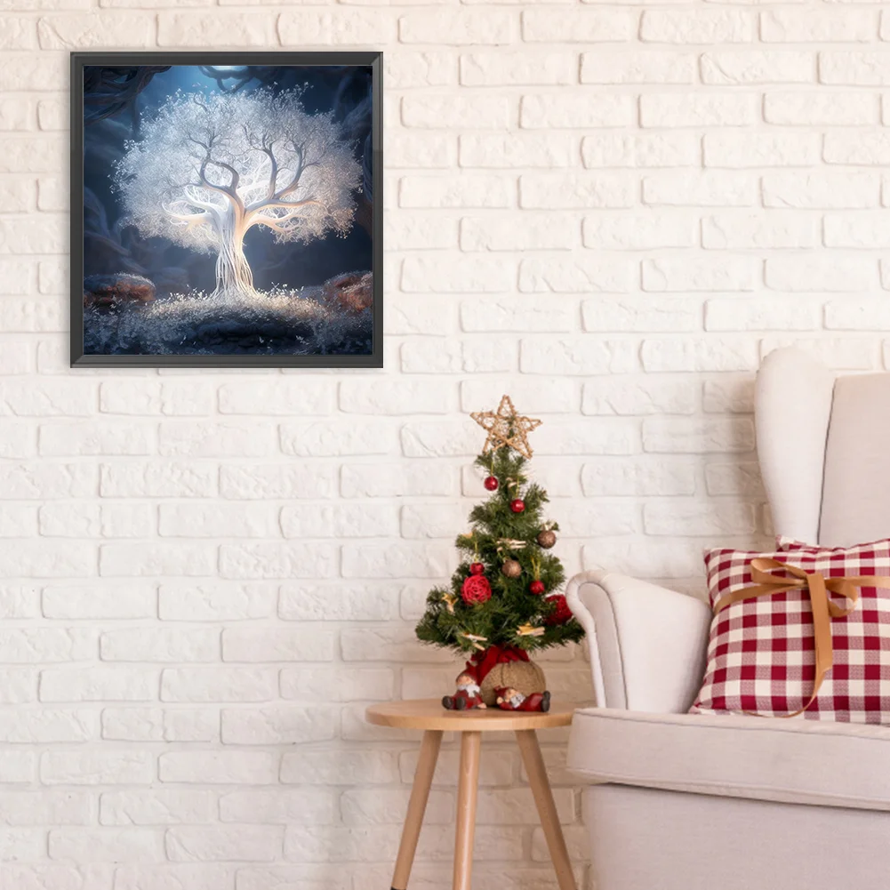 Diamond Painting - Full Round Drill - Life Tree(Canvas|30*30cm)