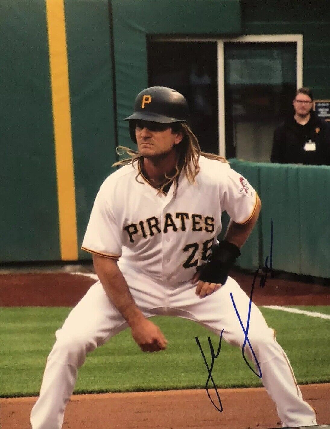 John Jaso PITTSBURGH PIRATES Signed 8x10 Photo Poster painting