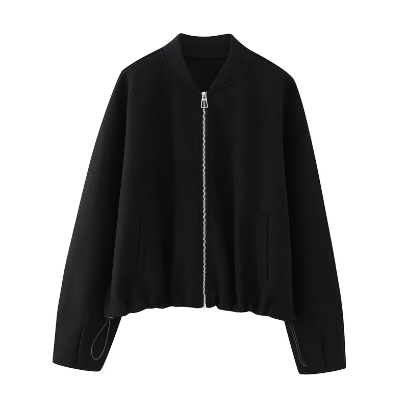 Toloer Toloer 2023 New Women's Fashion Casual Card Buckle Soft Pilot Jacket 5070641-Outfit Ideas