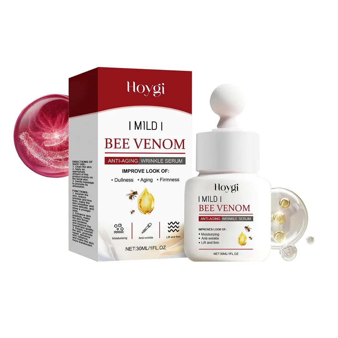Last Day 50% Off🔥Toxin Bee Poison Anti-Aging Wrinkle Serum