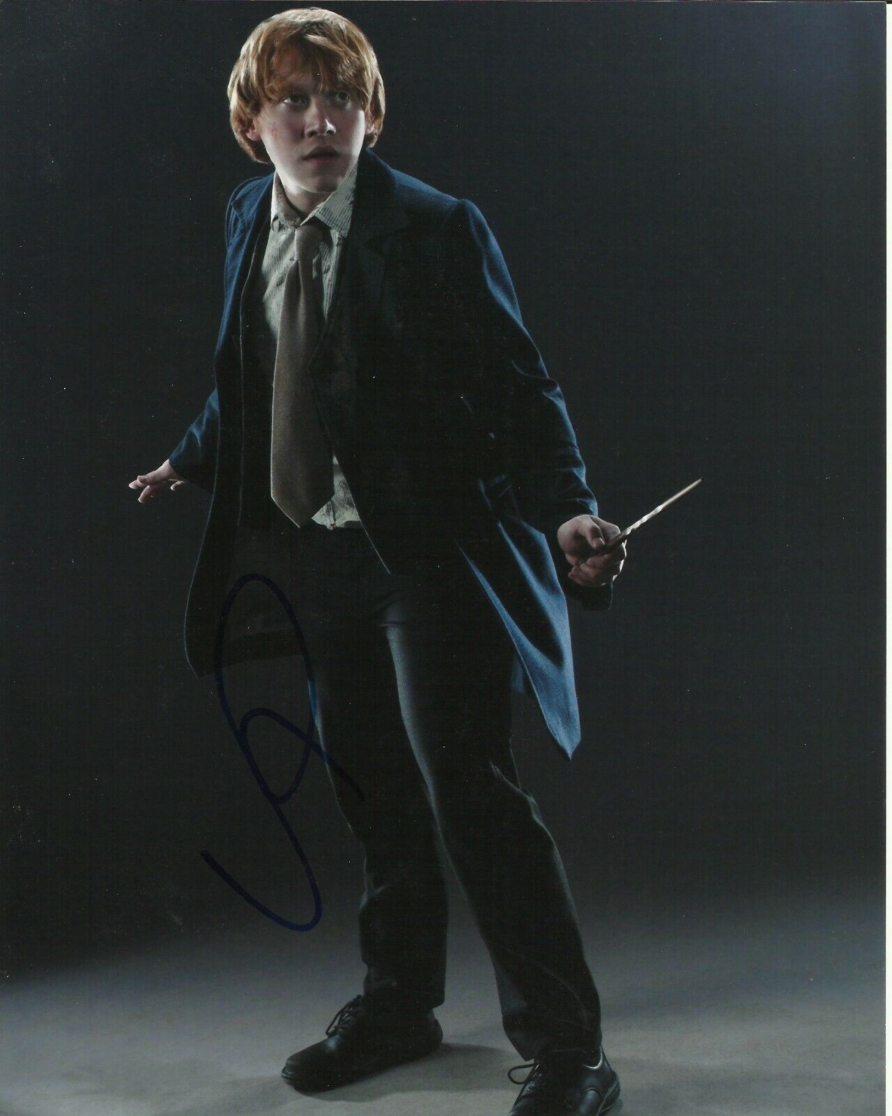 RUPERT GRINT SIGNED HARRY POTTER Photo Poster painting UACC REG 242 (6)