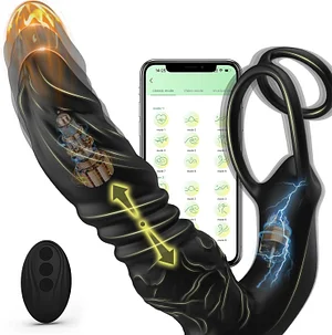 Prostate Massager Male Masturbator Remote Control