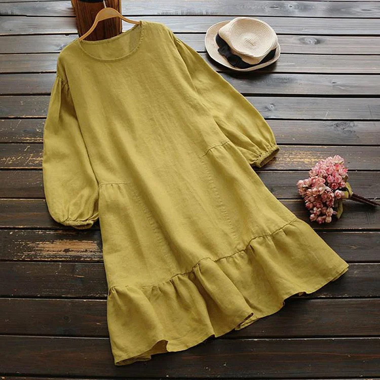 Solid Short Sleeve Casual T-Shirts