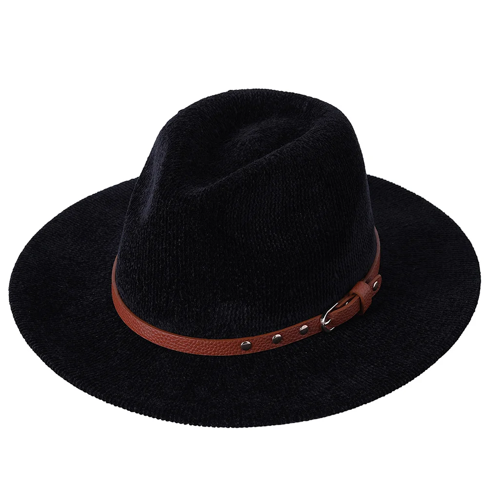 Betsy Knitted Fedora - Black