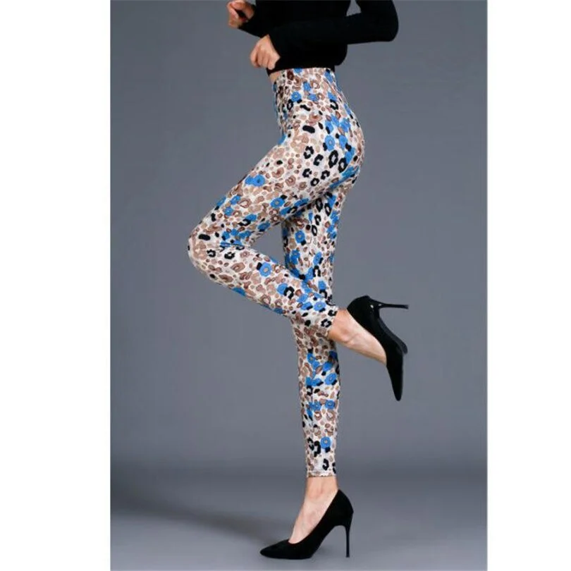 CUHAKCI Fitness Clothing Sexy Legging Leopard Leggings Women Sportswear Activewear Pants Printing  High Waist Pants