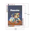 Disney - The Adventures Of Pinocchio Cartoon Series-Full Round Diamond Painting 30*40CM